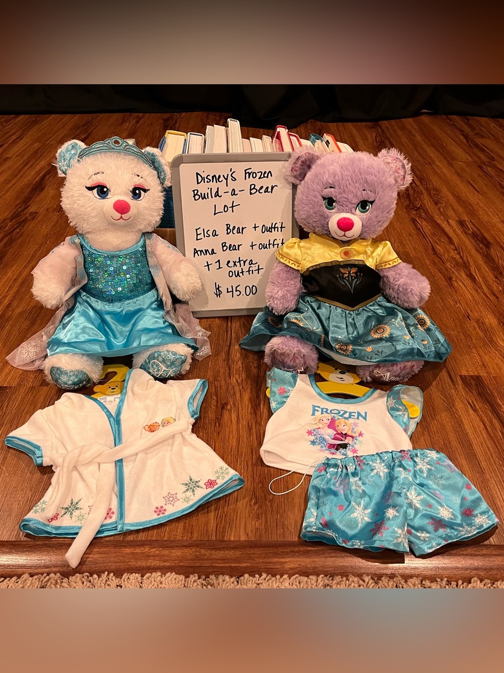 Build-A-Bear Disney Frozen Elsa and Anna Plush Set
